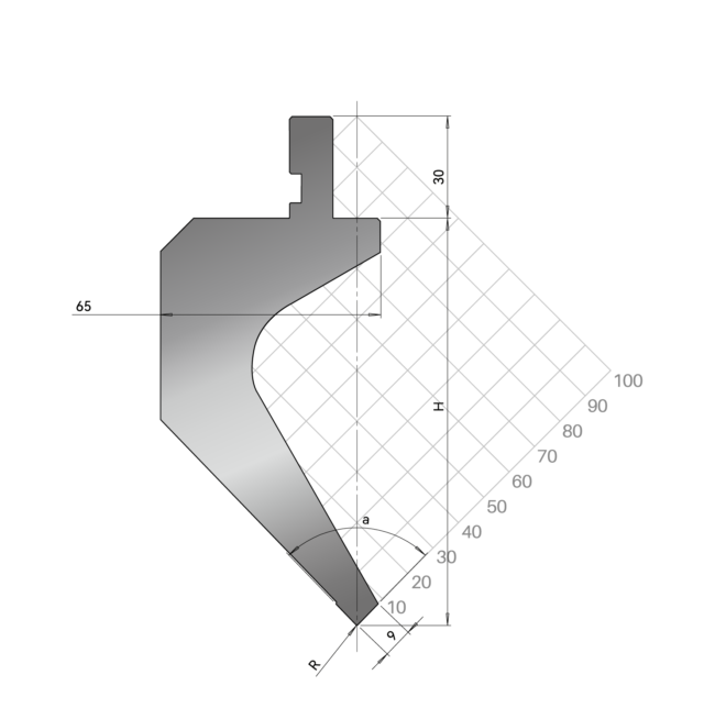 Gooseneck Punches 88° Tall - Image 2
