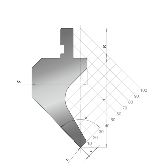 Gooseneck Punches 88° Short - Image 2