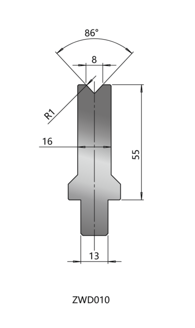 Die V=08mm - Image 2