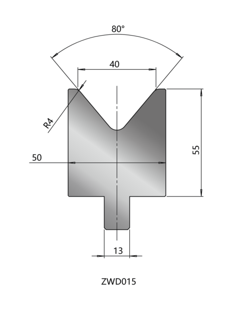 Die V=40mm - Image 2