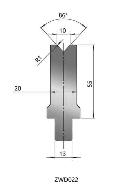 Die V=10mm - Image 2