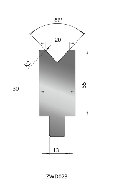 Die V=20mm - Image 2