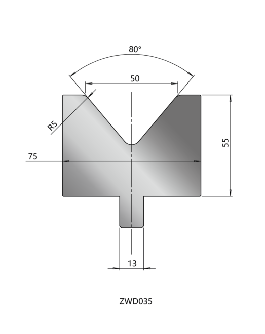 Die V=50mm - Image 2