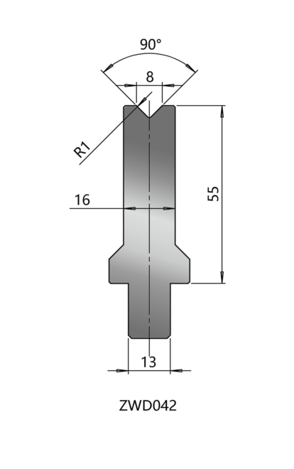 Die V=08mm - Image 3