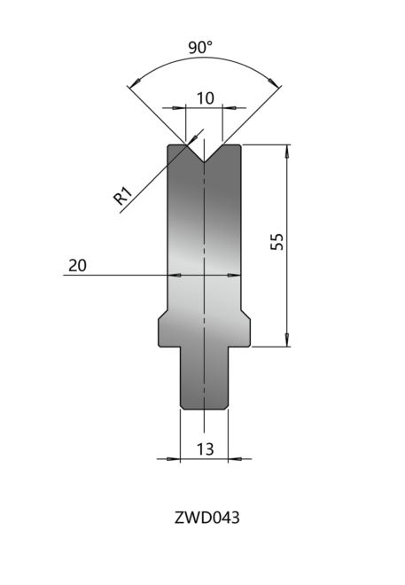 Die V=10mm - Image 3