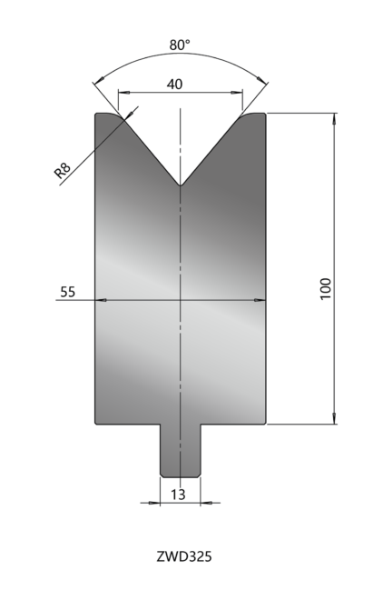 Die V=40mm - Image 4